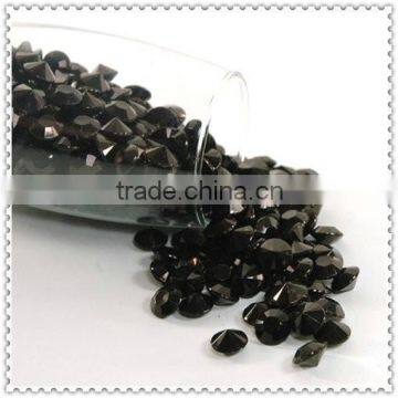 Acrylic Decorative Black Diamond Beads For Table Decoration