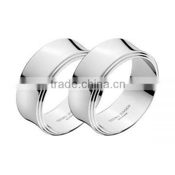 SRA0013 China Supplier Engravable Blank Napkin Ring 316L Stainless Steel Napkin Ring