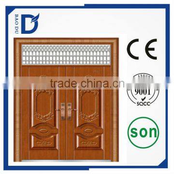 with transom non-standard steel door with oversize design anti-theft BD brand