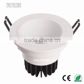 Bowl shape COB 3 inch 7W led downlight in high quality factory supply