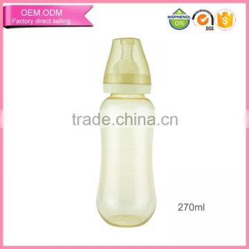 BPA free PPSU plastic milk bottle for baby