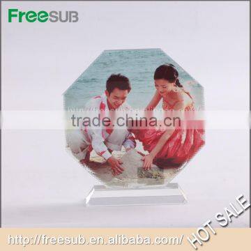 Yiwu Factory Sale Digital Crystal Framed Octagon Crystal