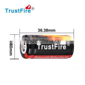 Trustfire Portable 3.7V 880mAh 16340 Protected Lithium Rechargeable Battery Car Battery photo-2