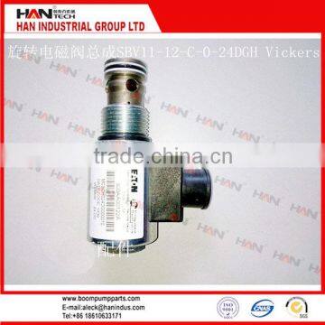 hydraulic valve 24v Vickers Rotary solenoid valve assembly SBV11-12-C-0-24DG for putzmeister Sany Concrete truck spare parts