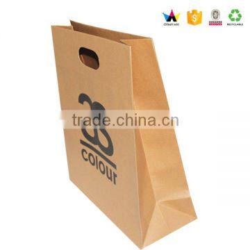 Custom kraft paper bag 1000 pcs Wholesale