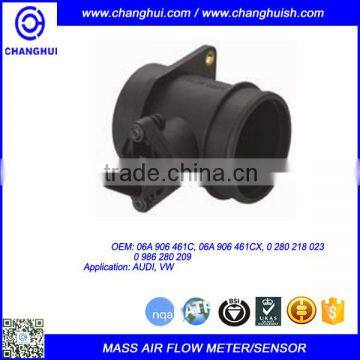 High Quality Car Mass Air Flow Meter/sensor 06A 906 461C/ 06A 906 461CX/ 0 280 218 023/ 0 986 280 209