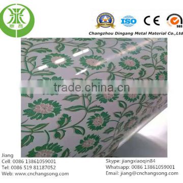 Flower color coated Steel Coil