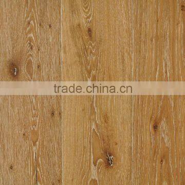 Lime wash Carbonized Oak Engineered wood flooring