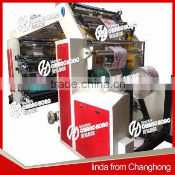 High Speed 4 Color Flexographic Printing Machine