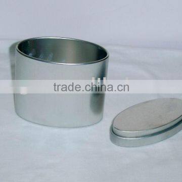 Oval Tea Tin, Tin Box, Tin Can