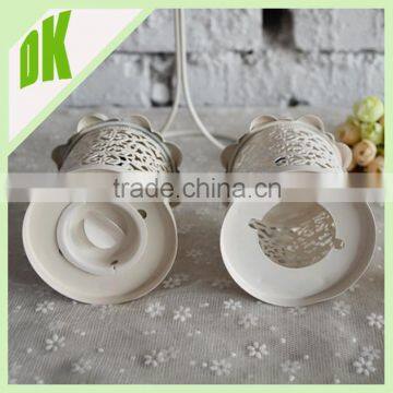 Cheap Classic Black Stainless Steel Lantern + Hurricane Lantern Inserted Glass Christmas Lantern Decoration photo-5