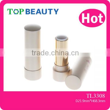 TL3308- Cylinder Aluminum Golden Lipstick Tube 12.1