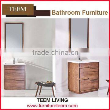 2015 hot sales new design modern high end italian solid wood furniture cheap bathroom vanity cheap wooden cabinet