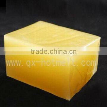 Pure oil resin based block adhesive