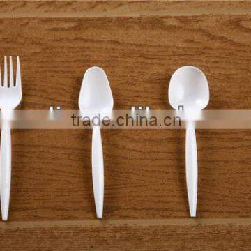 PP plastic hotel cutlery set