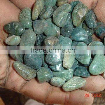 Moss Agate Tumble Pebbles