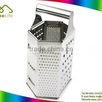 Hot! Novel design 6 side manual cheese,vegetable kitchen grater