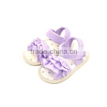 2016 hot sale summer cute cheap price soft baby sandals shoes