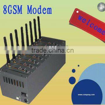 Promotion! With Wavecome Q2303module, 8 Port USB GSM SMS Modem/ bulk sms sender