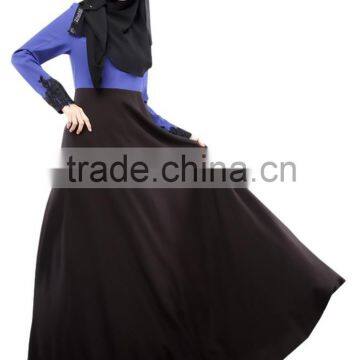 Design Lace Long Dress Kaftan Baju Kurung Modern