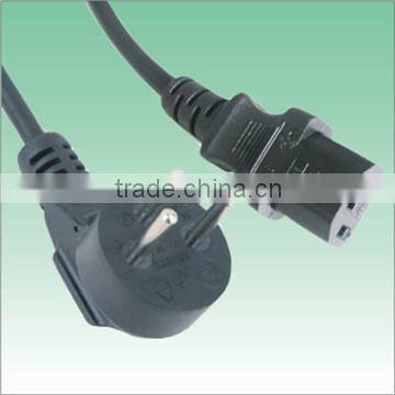 SII approved 3pin female male power cord with c13 connector