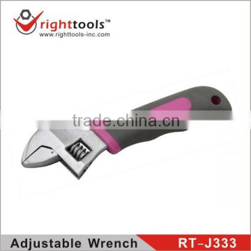 RIGHTTOOLS RT-J333 professional quality CARBON STEEL Adjustable SPANNER wrench