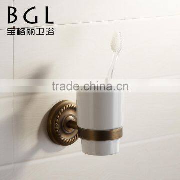 New Design Brass Antique Bronze Round Design Bathroom Accessory Set photo-5