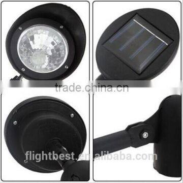 DELUXE Lawn Solar Spot LED Lighting,Plug in the soil LED Spot Light,3 LED Solar Lamp To Suriname