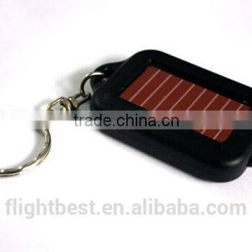 Creative Mini Solar Panel Solar Keychain Flashlight Lights,3 W Flashlight LED Lighting To PRAGUE Czech republic