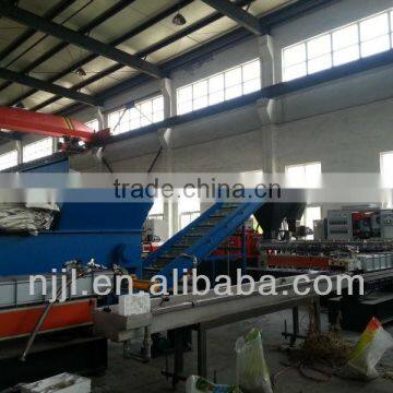 Automobile headliner waste recycle machine/pp+glass fiber recycle extruder