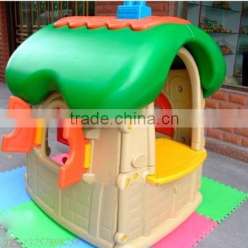 home backyard kids play system attractive plastic mini doll house for wholesale