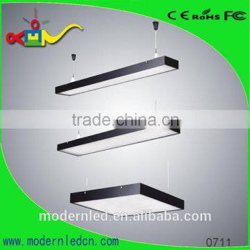 Modern Led Office Lighting Linear Pendant Light 4ft 36w 3600lm 5 Years Warranty