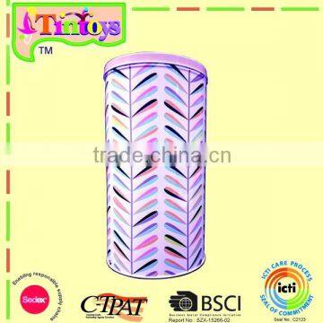 Gift Food Chocolate Candy Whisky XO Cognac Bottle Round Tin Box