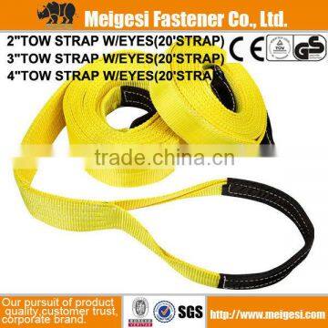 TOW STRAP W/EYES