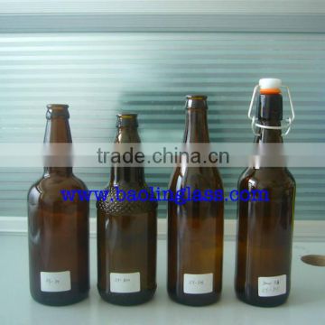 16 oz Beer Bottles with Ceram-Seal Ceramic Cap for Fermentation Carbonation of Beer Soda & Kombucha