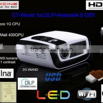 Newest! World 1st C7 beamer projector hd