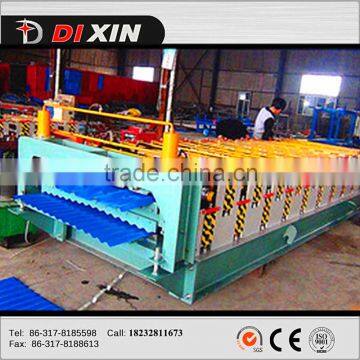 Double Deck Profile Metal Roofing Sheet Making Machine For Sale