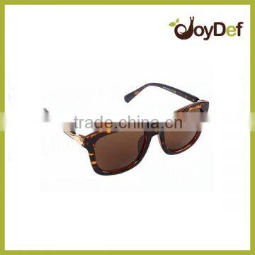 2016 The popular style hot transfer printed outdoor sunglasses women brown lens sunglasses