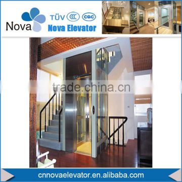 Automatic 0.5m/s Home Lift Elevators , 400KG Small Elevators for Homes