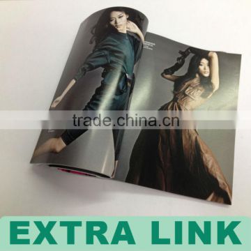 Professional Gloss Paper Ladies' High Heel Shoe Magazine Printing