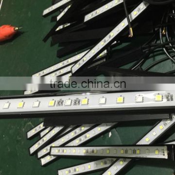 DMX Edgelight 12v smd led aluminum PCB led strip light 4mm flexible led digital strip compatible smd 3528 /5050 /5054