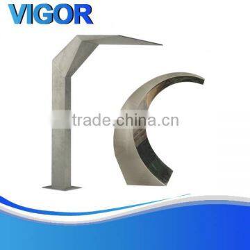 Pool Water Curtain Spa Massage Stainless Steel Golden Water Curtain Design