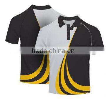 2015 high quality custom golf shirts