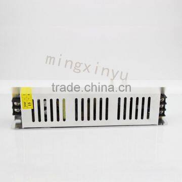 strip shape dc 12v 10a 110v or 220v to 12v power driver 120w slim case led driver with factory price