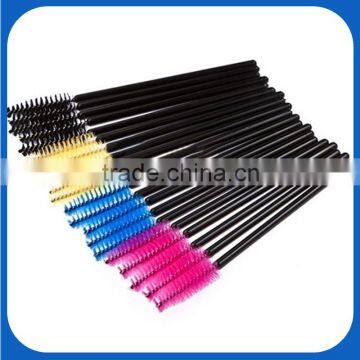 Plastic Handle Eyelash Extension Brush Professional 50pcs Retractable Eyelash Brush photo-2