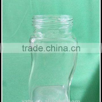 325ml unique shape bottles with screw lid for pickled lettuce