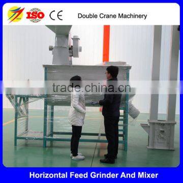Horizontal High Performance Feed Grinder Mixer Mill photo-4