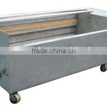 XGJ-159 vegetable fruit Roller brush cleaning machine