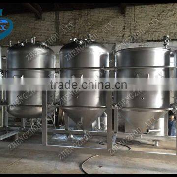 10-100t/day oil reginery equipment, crude oil refinery equipment, vegetable oil refinery equipment