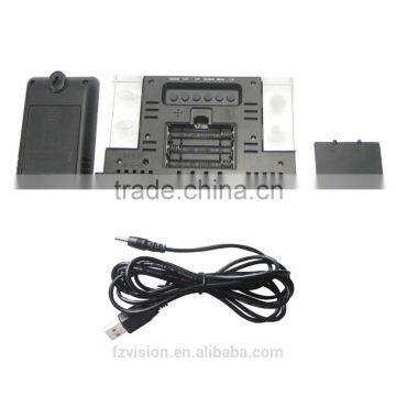 Thermo Hygrometer Digital Wireless Weather Station Alarm Clock/ Automatic Weather Station With 2 Remote Sensors photo-6